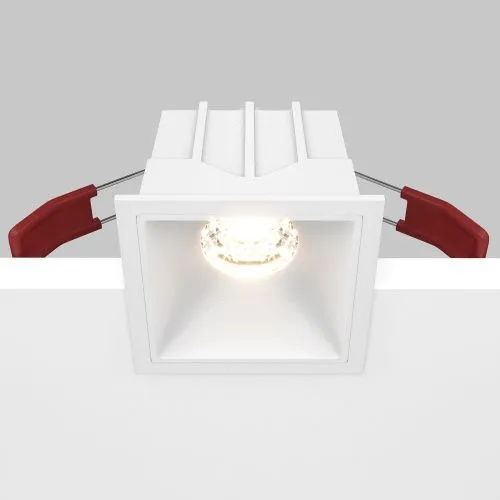 Встраиваемый светильник Maytoni Alfa LED DL043-01-10W3K-SQ-W  фото 5