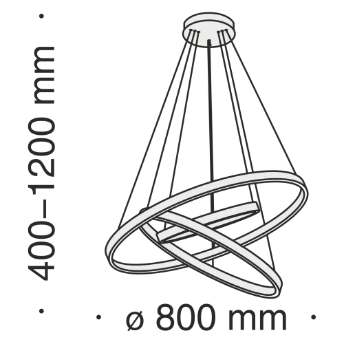 Подвесной светодиодный светильник Maytoni Rim MOD058PL-L100BS4K  фото 9