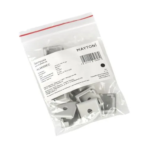 Заглушка Maytoni Technical для профиля ALM009S (10 шт) ALM009EC  фото 3
