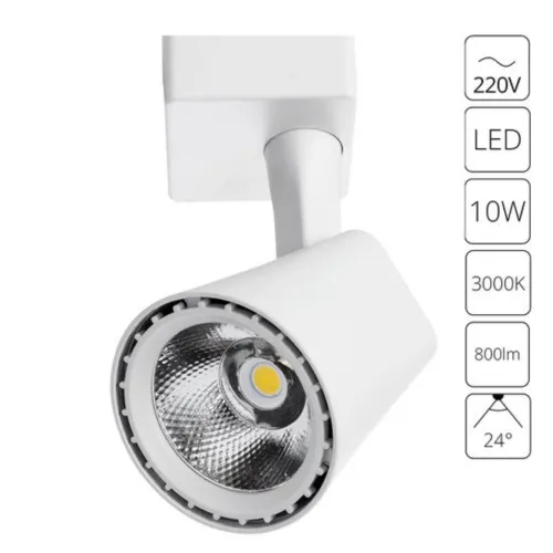 Трековый светодиодный светильник Arte Lamp Amico A1811PL-1WH 