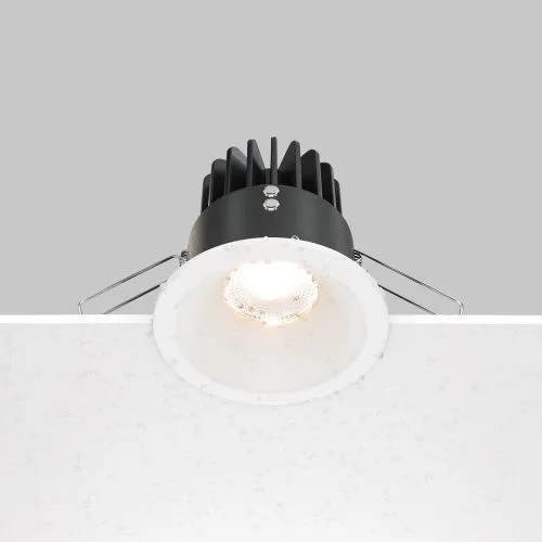 Встраиваемый светодиодный светильник Maytoni Technical Zoom Dim Triac DL034-L12W3K-D-W  фото 5