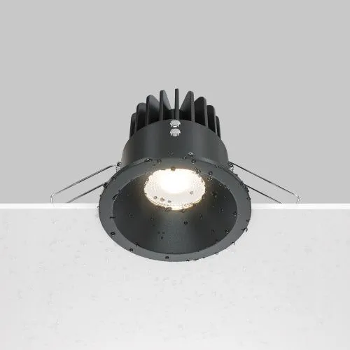Встраиваемый светодиодный светильник Maytoni Technical Zoom Dim Triac DL034-L12W3K-D-B  фото 5